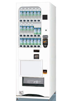 スリムタイプ自動販売機